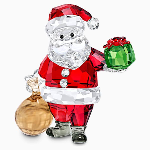 Swarovski サンタ Swarovski Santa Claus with Gift Bag Crystal Figurine 5539365