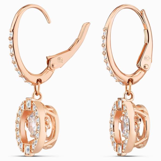 スワロフスキー Swarovski Swarovski Sparkling Dance ピアス ローズゴールド 5504753_2