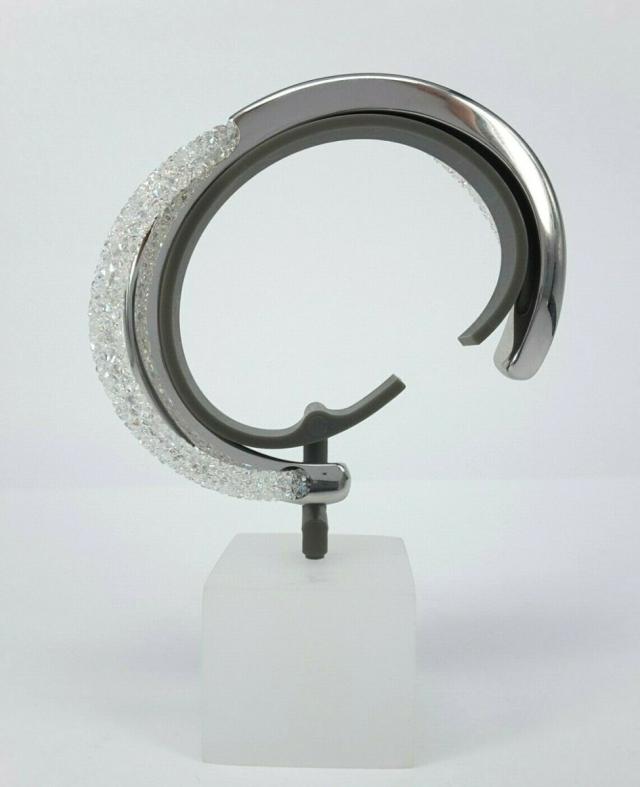 スワロフスキー Swarovski Cystaldust Cross バングル ホワイト 5507664