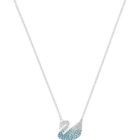 スワロフスキー Swarovski ブルー スワン ICONIC SWAN ペンダント 5512095の通販は 11,709円