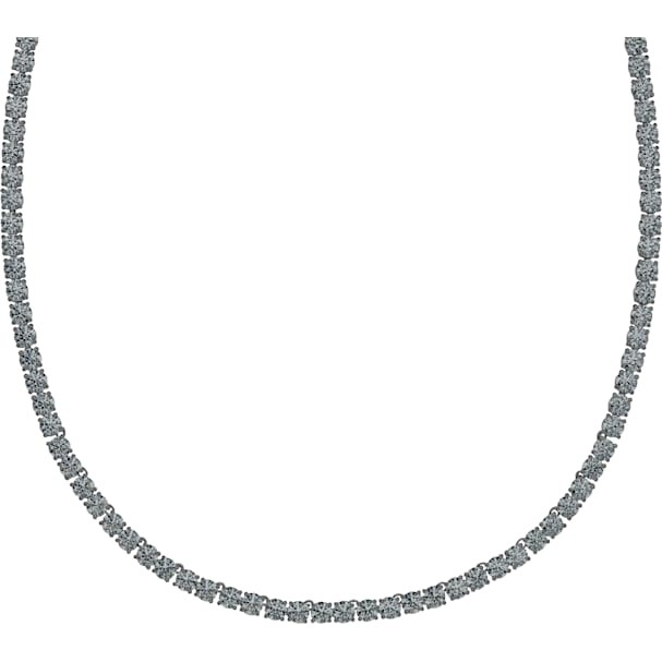 スワロフスキー Swarovski Tennis Deluxe ネックレス ブラック
