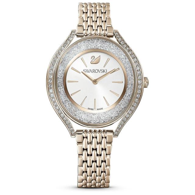 スワロフスキー Swarovski 腕時計 CRYSTALLINE Aura シャンパンゴールド 5519456の通販は