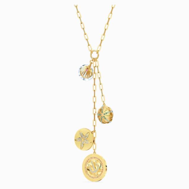 スワロフスキー Swarovski Shine Y字型ネックレス 5524186の通販はau
