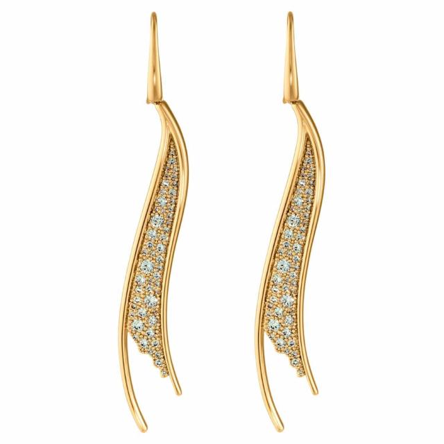 スワロフスキー Atelier Swarovski Gilded Treasure ピアス 5534426 