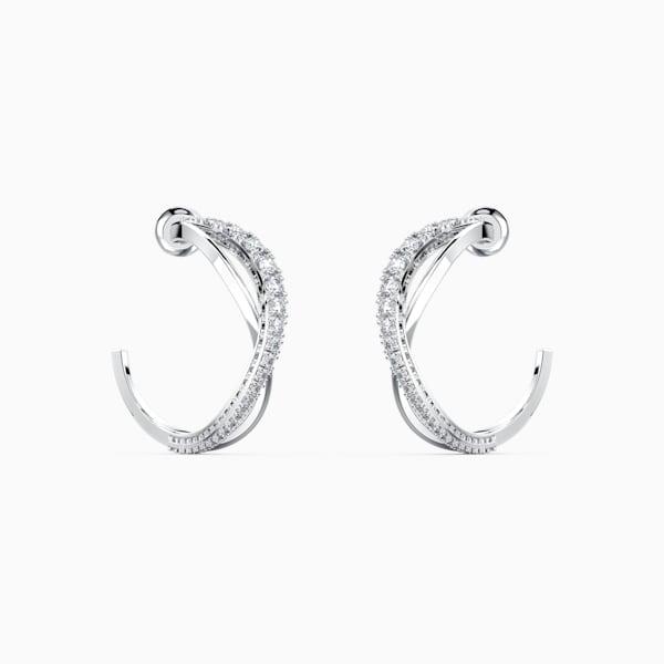 スワロフスキー Swarovski TWIST フープピアス 5563908