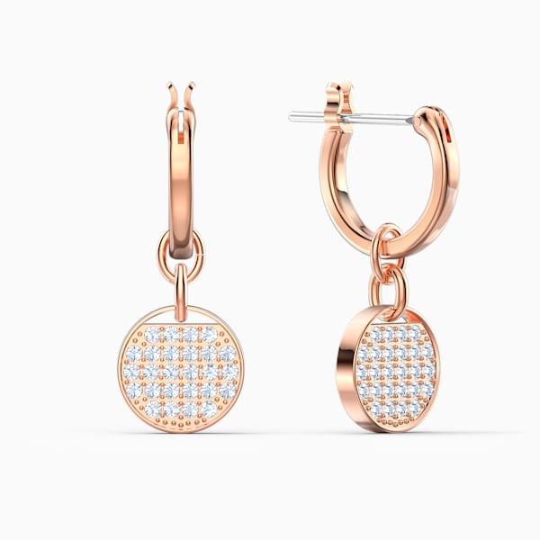 スワロフスキー Swarovski GINGER MINI フープピアス 5567528の通販は