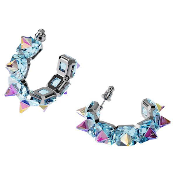 美品 Swarovski スワロフスキー Chromaフープピアス SWAROVSKI スワロフスキー Swarovski Chroma フープピアス