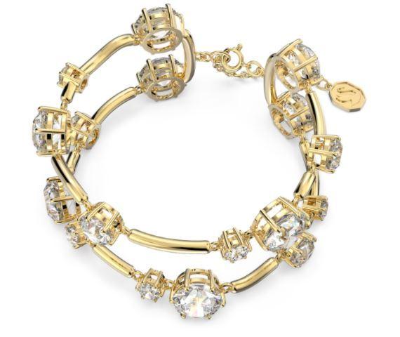 スワロフスキー Swarovski Constella バングル ゴールド 5620395 スワロフスキー Swarovski Constella バングル 5620395の通販は