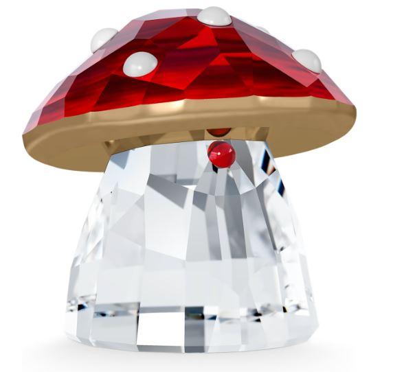 スワロフスキー Swarovski Holiday Cheers キノコ レッド 置物 5627103
