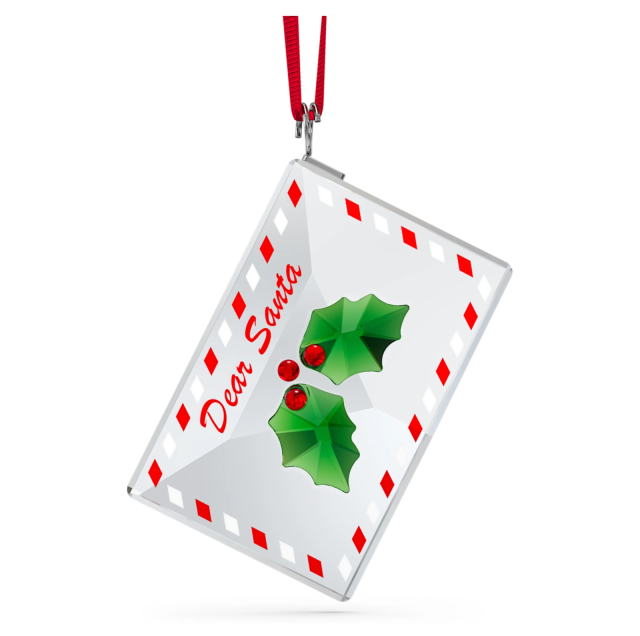 スワロフスキー Swarovski Holiday Cheers サンタへの手紙オーナメント 5630339