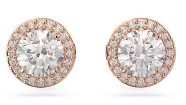 スワロフスキー Swarovski Constella スタッドピアス ラウンドカット 5636275