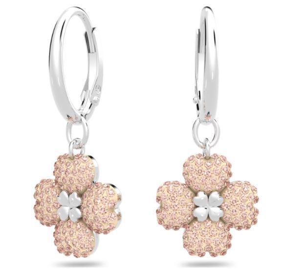 スワロフスキー Swarovski Latisha フープピアス フラワー 5636485の