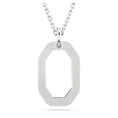 Swarovski Dextera Pendant Necklace Rhodium Crystals Women 5642388