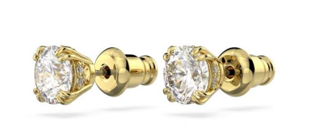 スワロフスキー Swarovski Constella スタッドピアス ラウンドカット