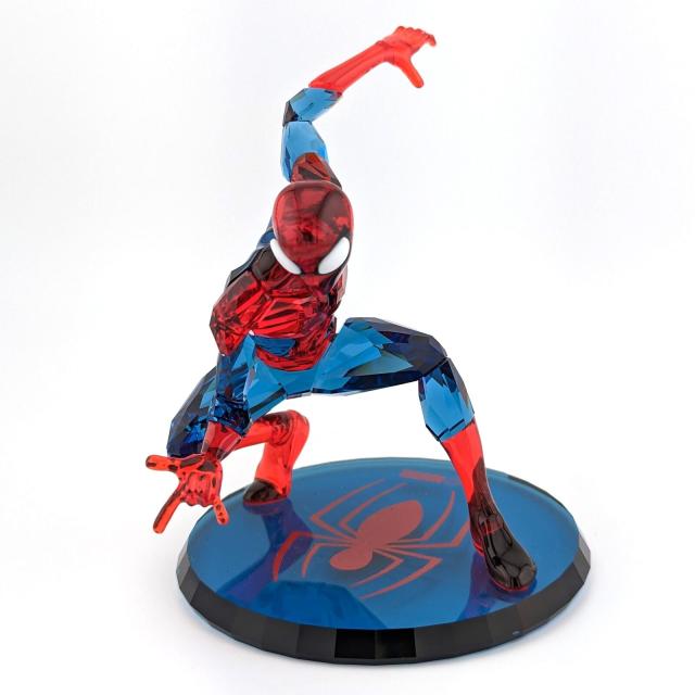 スワロフスキー Swarovski クリスタル 置物 マーベル Marvel Spider