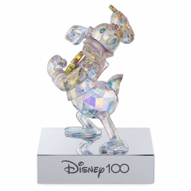 スワロフスキー swarovski ディズニー 置物 Disney100 ドナルドダック 5658474