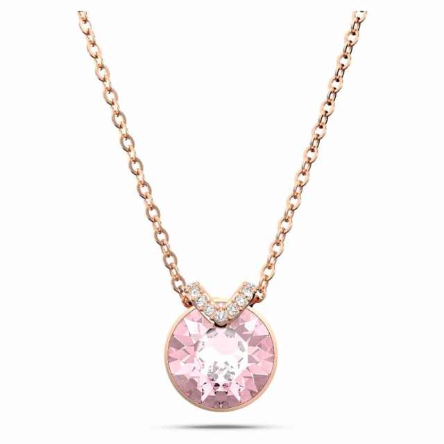 Swarovski Bella V Pendant Women's Rose Gold Necklace 5662088の通販は