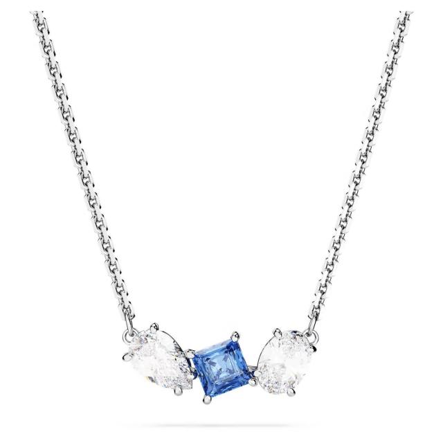 スワロフスキー Swarovski ブルー クリア Mesmera ペンダント 5668276