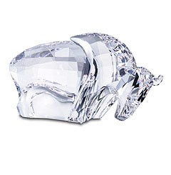 スワロフスキー Swarovski クリスタル 『アニマル バッファロー