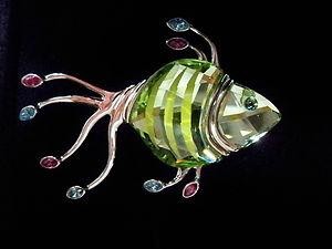 スワロフスキー Swarovski 2006年 廃盤品 『Calimera ブローチ』 626208