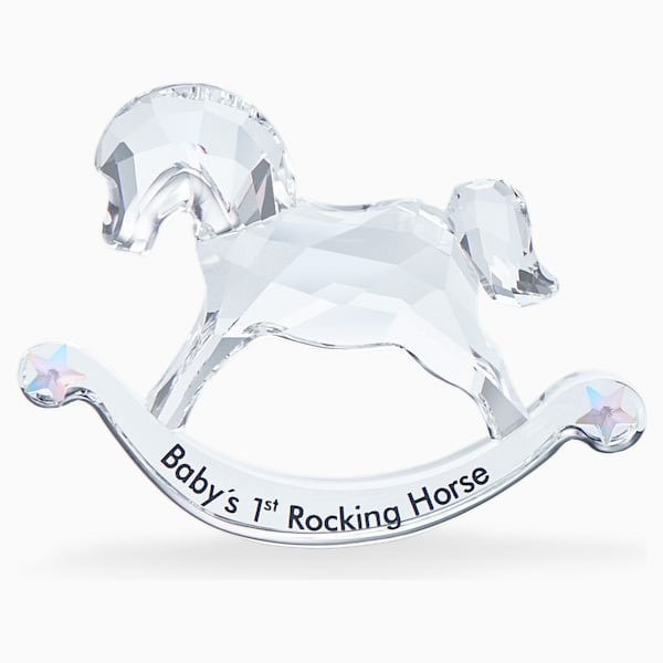 スワロフスキー Swarovski 置物 ベビー ファーストロッキングホース 馬 5522867