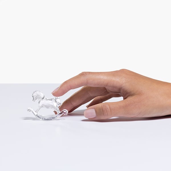 スワロフスキー Swarovski 置物 ベビー ファーストロッキングホース 馬 5522867_1