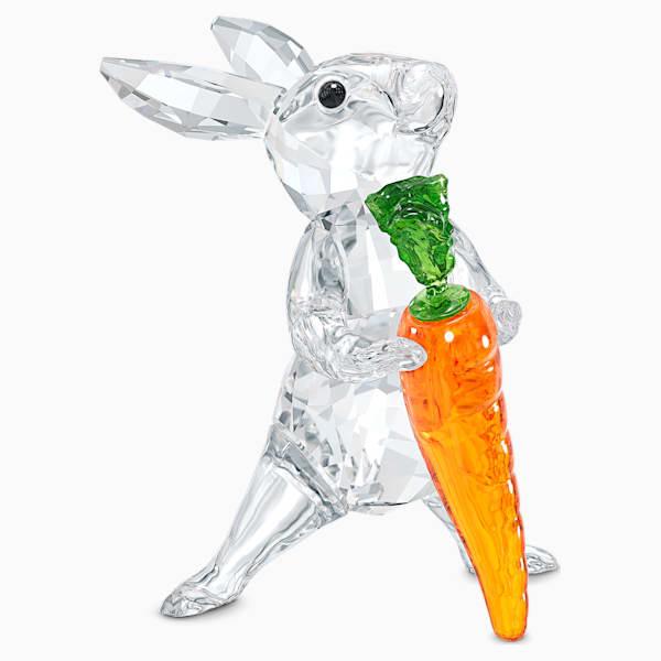 スワロフスキー Swarovski 置物 ウサギとニンジン 5530687の通販は
