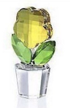 スワロフスキー Swarovski 廃盤品『イエロー フラワー』628567