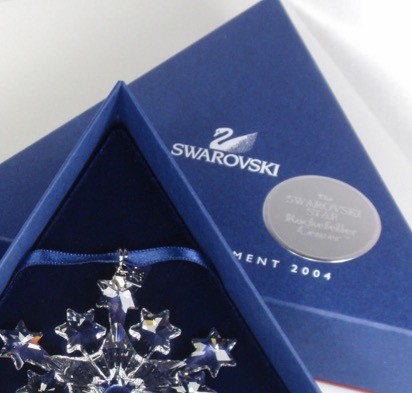スワロフスキー Swarovski 『2004 Christmas オーナメント』 631562の