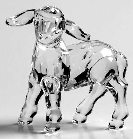 スワロフスキー Swarovski クリスタル 羊 廃盤品 『ベビーシープ』 651875