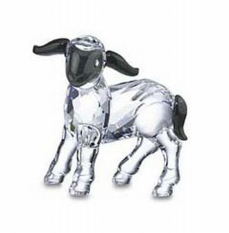 スワロフスキー Swarovski 羊 廃盤品 『ベビーシープ(ブラックフェイス)』 654305の通販は