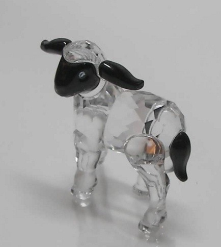 スワロフスキー Swarovski 羊 廃盤品 『ベビーシープ(ブラックフェイス)』 654305_2