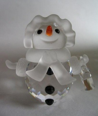 スワロフスキー Swarovski 2009年 廃盤品 『スノーウーマン』 655376の