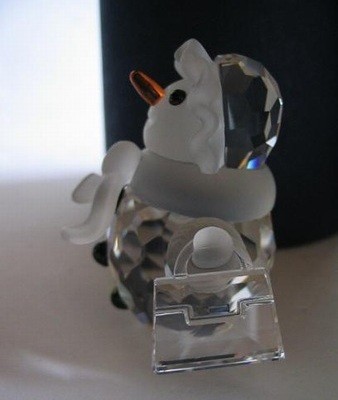 スワロフスキー Swarovski 2009年 廃盤品 『スノーウーマン』 655376の
