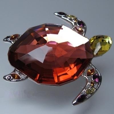 【希少】スワロフスキー　Coporito ブローチ　ウミガメ　廃盤品 楽天市場】スワロフスキー レプリカ ねずみ 183272 Swarovski