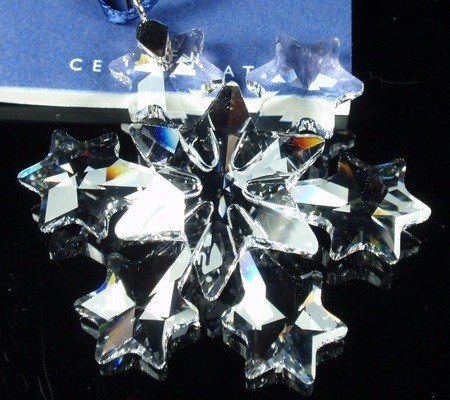 スワロフスキー リトルスノーフレーク 3個セット(2004)