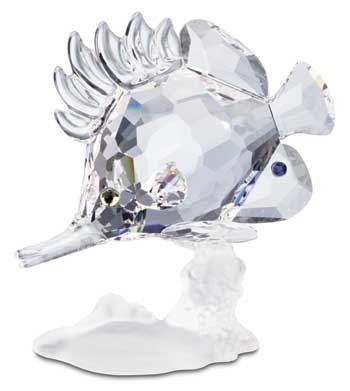 スワロフスキー Swarovski クリスタル 廃盤品 『バタフライフィッシュ』 666567