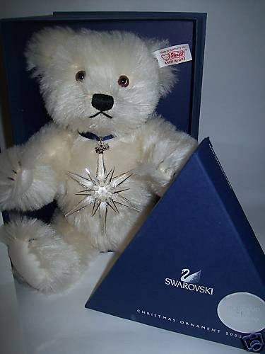 スワロフスキー Swarovski 廃盤品 『2005 Steiff “Crystal” Bear