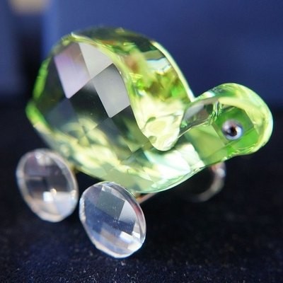 スワロフスキー Swarovski 2005年 廃盤品 カメ 『Theo the Tortoise』 680848