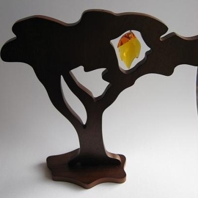 スワロフスキー Swarovski 2004年 限定品 『Out of Africa Tree, Small』 684935