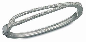 スワロフスキー Swarovski 『Hermine バングル M』 697307