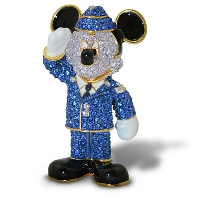 スワロフスキー ミッキーマウス 置物 swarovski disney