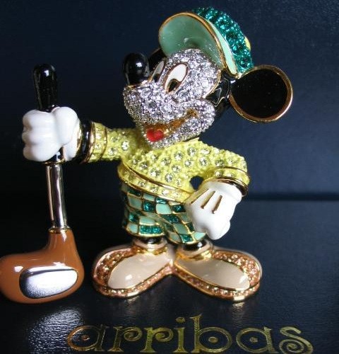 スワロフスキー Swarovski 『Disney Arribas Jeweled ゴルファーミッキー』 7409055360333P_2