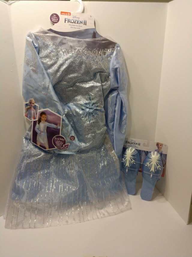 アナと雪の女王2 グッズ エルサ DARK SEA ドレス＆シューズ 女の子用の通販は