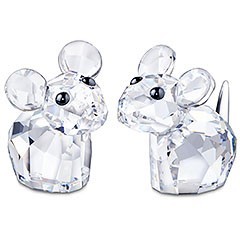 スワロフスキー Swarovski 廃盤品 ネズミ 『Jo &amp; Harry』 843090