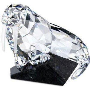 スワロフスキー Swarovski クリスタル 2009年 廃盤品 『セイウチ』 874620の通販は 131,372円