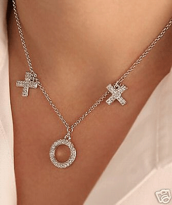 スワロフスキー Swarovski 『Couple X and O ネックレス』 884629