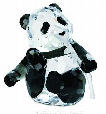 スワロフスキー パンダ 2008年 SCS会員限定 パンダ 希少品 スワロフスキーパンダ【SCS会員2008年度限定】 - メルカリ