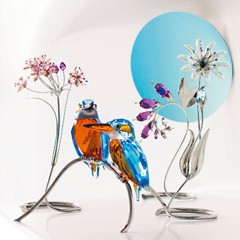 スワロフスキー Swarovski 『カワセミ』 Blue Turquoise 945090の通販