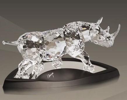 【レア作品★】スワロフスキー Swarovski SCS会員2008年度限定品 『The Rhinoceros』 945461 685,960円